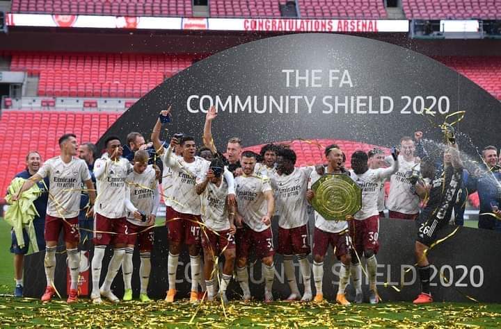 Arsenal beat Liverpool to lift FA Community Shield post thumbnail image