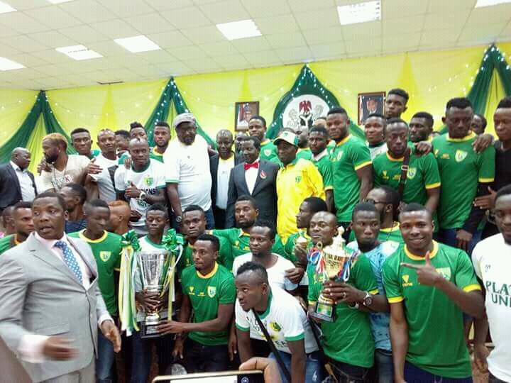 Open letter to Plateau State Governor, Rt.Hon. Simon Lalong on why he needs to fulfill his pledge to Plateau United players [ 2017 set] , 5 years after post thumbnail image