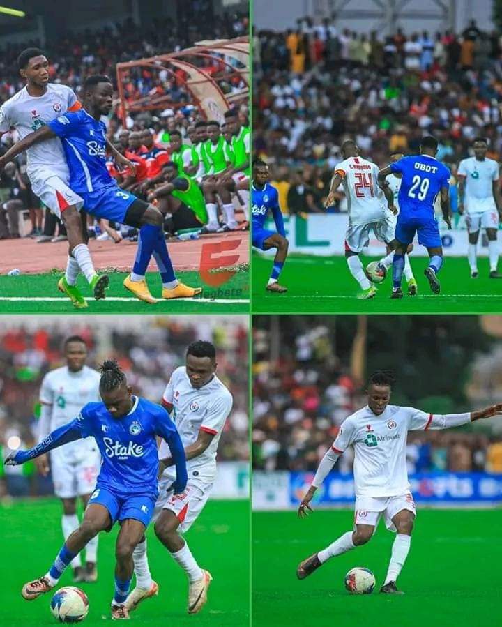 FOOTBALL: Controversial Penalty Halts NPFL’s Oriental Derby In Enugu post thumbnail image